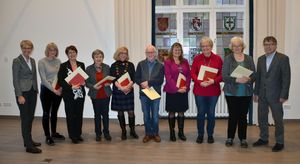 Gruppenbild Lehrerehrung