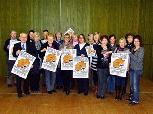 Die Vorbereitungen laufen auf Hochtouren: Beim letzten Treffen für den diesjährigen Marler Tag der Gesundheit haben sich die Beteiligten mit Plakaten und Handzetteln versorgt