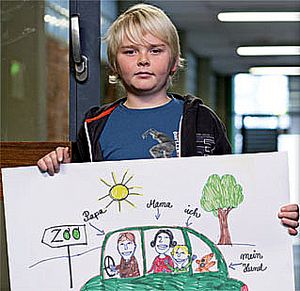 Plakat der Aktion „Das Jugendamt. Unterstützung die ankommt"
