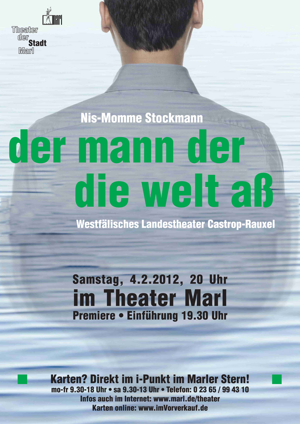 ...im Stück "Der Mann, der die Welt aß" um ein höchst brisantes Thema: Demenz.