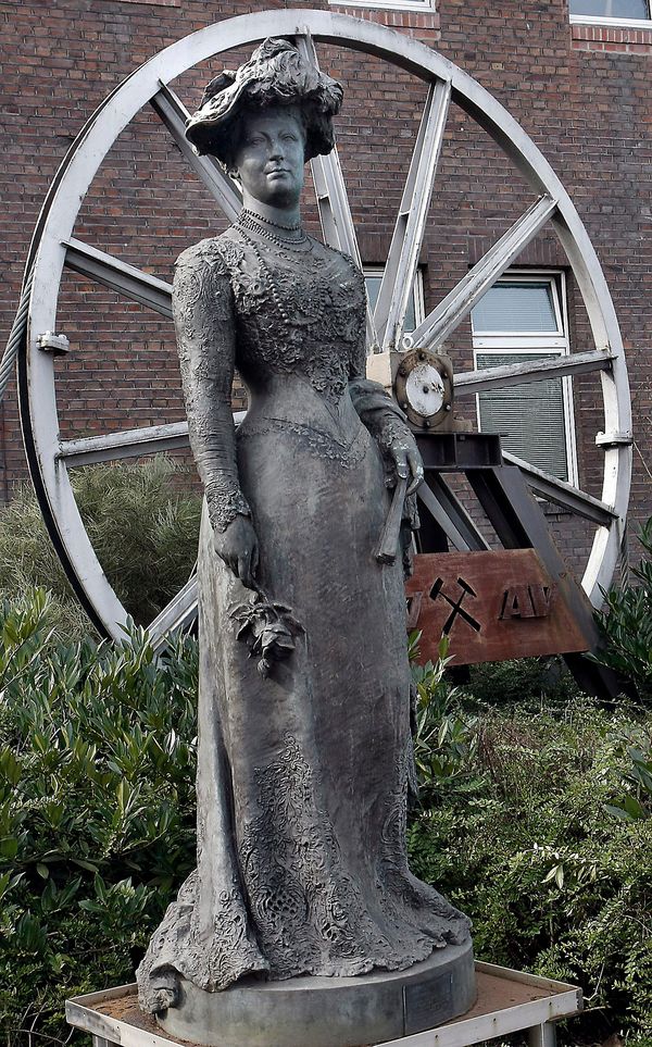 Foto der Statue von Auguste Victoria
