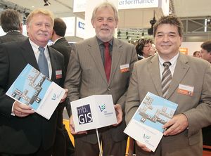 Bürgermeister-Trio Wolfgang Werner (Datteln), Lambert Lütkenhorst (Dorsten) und Werner Arndt (designierter Bürgermeister von Marl)