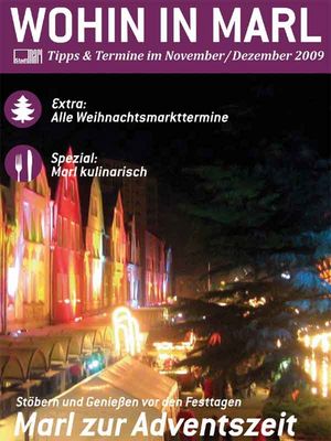 Die aktuelle Ausgabe des städtischen Veranstaltungskalenders WOHIN IN MARL