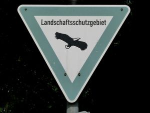 Landschaftsschutzgebietsschild