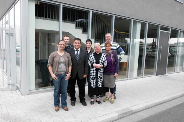 Bürgermeister Werner Arndt (2.v.l.) besuchte am Mittwoch (21.9.) die Mitglieder des Arbeitskreises Agenda 21.