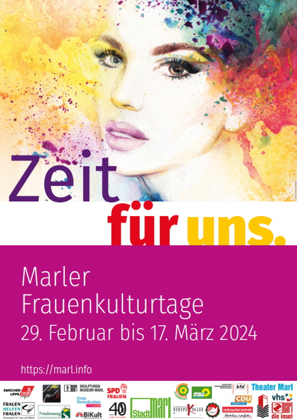 Flyer: Frauenkulturtage 2024. Stadt Marl.