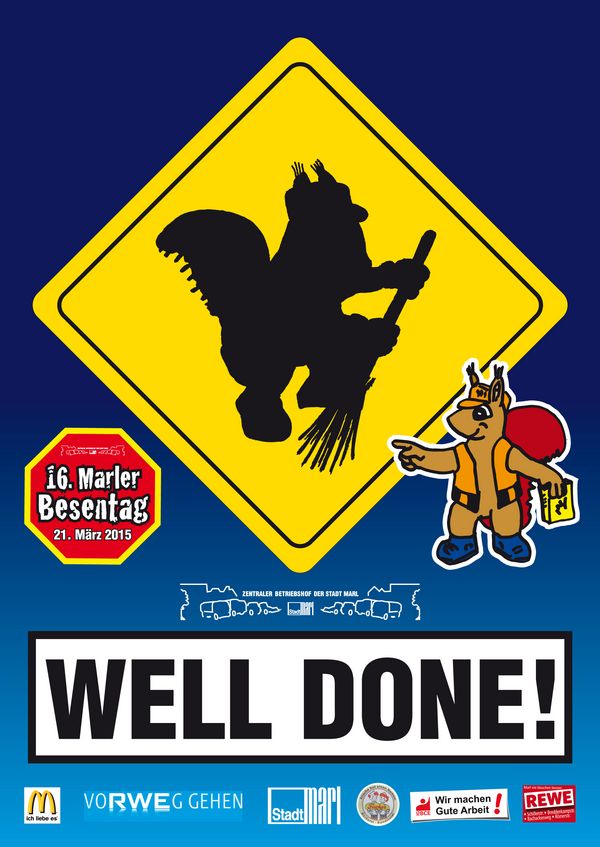 Besentag 2015: Well done – gut gemacht!