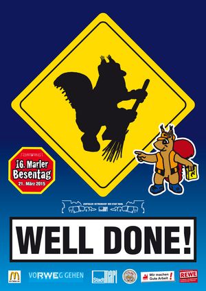 Besentag 2015: Well done – gut gemacht!