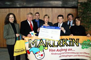 Gruppenbild Spende Marler Kinder_Netz
