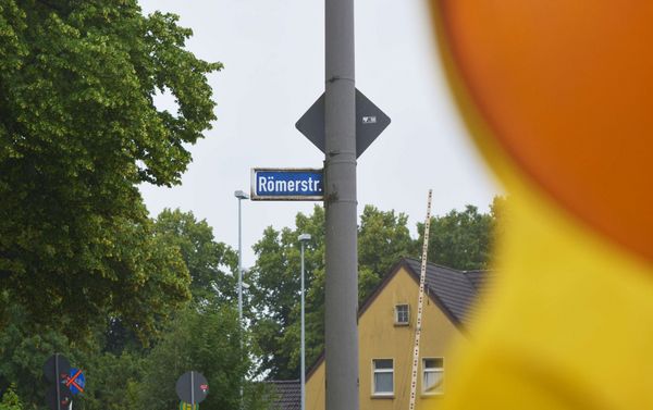 An der Römerstraß;e Kreuzung  Heyerhoffstraß;e / Gersdorffstraß;e – Privatbahn Evonik „Am Dicken Stein“ war die Ampel ausgefallen. Foto: Stadt Marl / Pressestelle