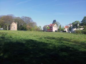 Das ehemalige Gelände der Haardschule im Stadtteil Marl-Sinsen
