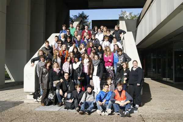 Internationale Schülerinnen und Schüler besuchten im Rahmen des Comenius-Projekts die Stadt Marl und waren jetzt im Rathaus zu Gast