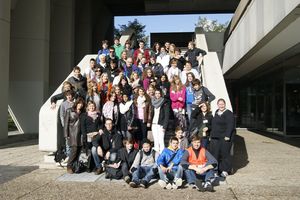 Internationale Schülerinnen und Schüler besuchten im Rahmen des Comenius-Projekts die Stadt Marl und waren jetzt im Rathaus zu Gast