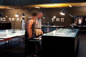 Ausstellungsbesucher