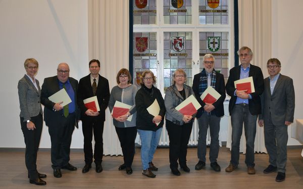 Gruppenbild Lehrerehrung