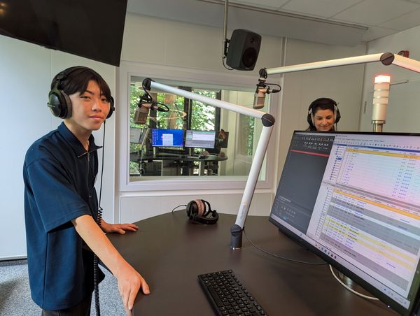Live auf Sendung ging es bei Radio Vest.