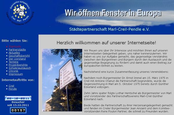 ...hat jetzt einen eigenen Internetauftritt: www.marl-creil-pendle.de.